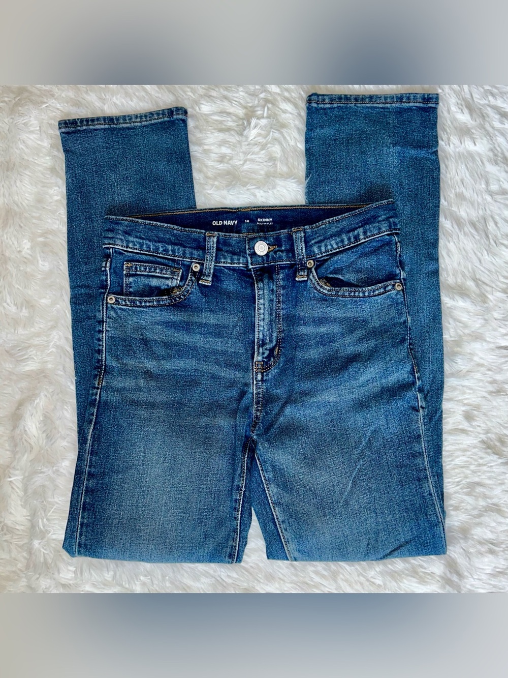 Old Navy Built-In-Flex Skinny Jeans - Boys 14